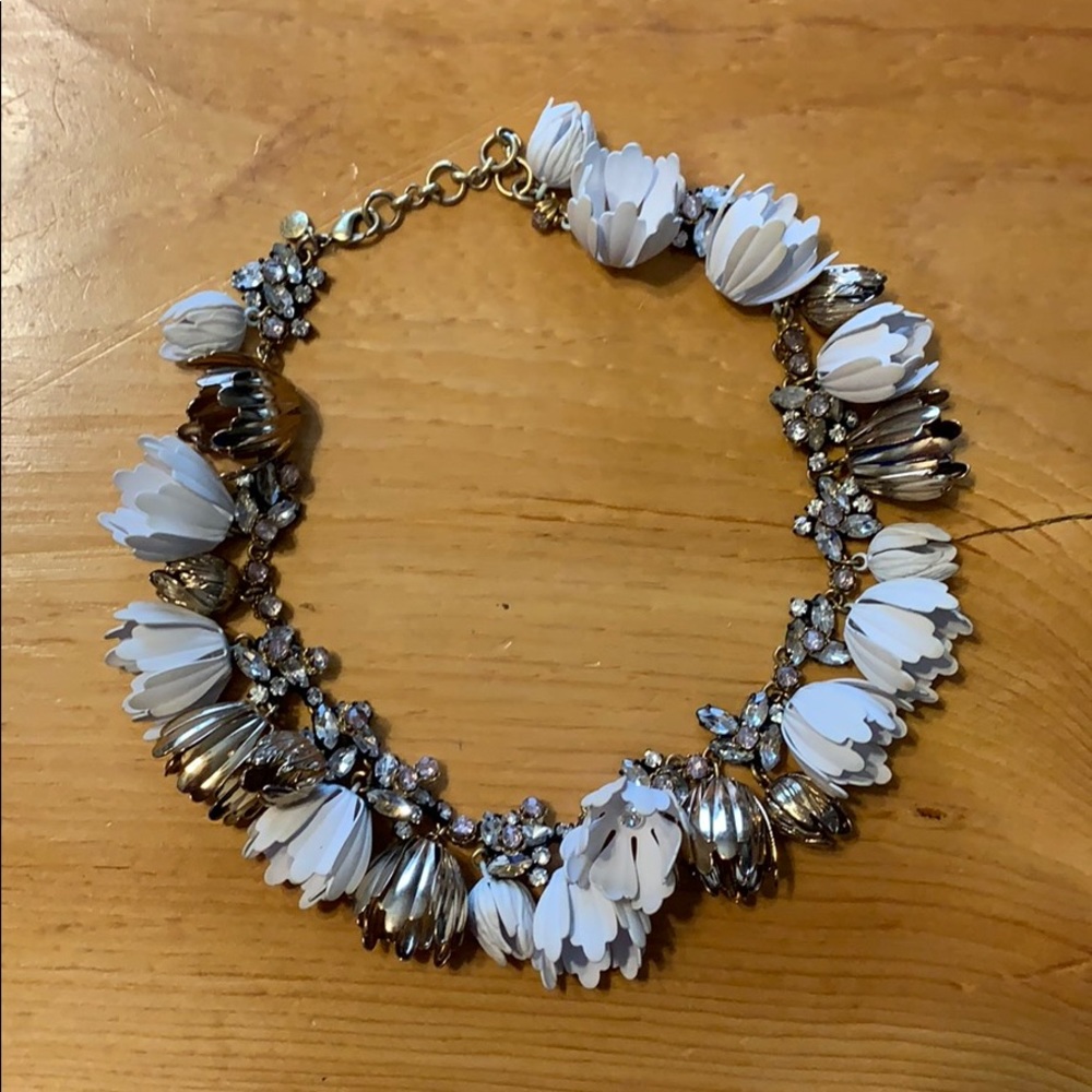 Gorgeous J. Crew Holiday Flower Necklace